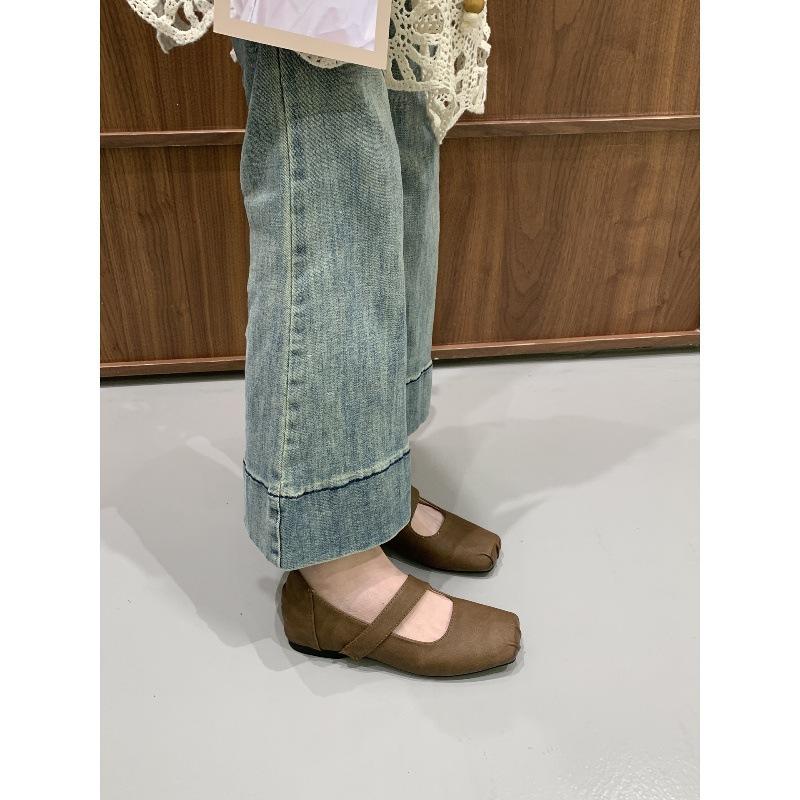 Mori heightening Mary Jane single shoes autumn fairy wind thick soles heightening Birken grandma shoes ladyshoes