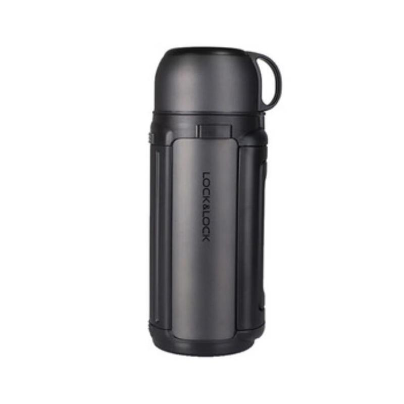 LocknLock LHC1425 1.2L Wide-Mouth Insulated Stainless Steel Bottle