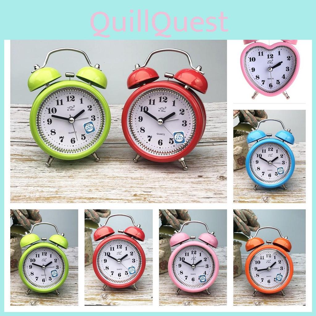 Personalisierter Metallwecker mit Nachtlicht, modische Studentenwahl