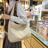 Cotton Tote Bag For Women With Zipper Closure And Inner Phone Pocket For Daily Use