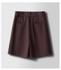 Women's High-Waist Woolen A-Line Shorts - Casual Bootcut for Spring, Autumn, & Winter 2025