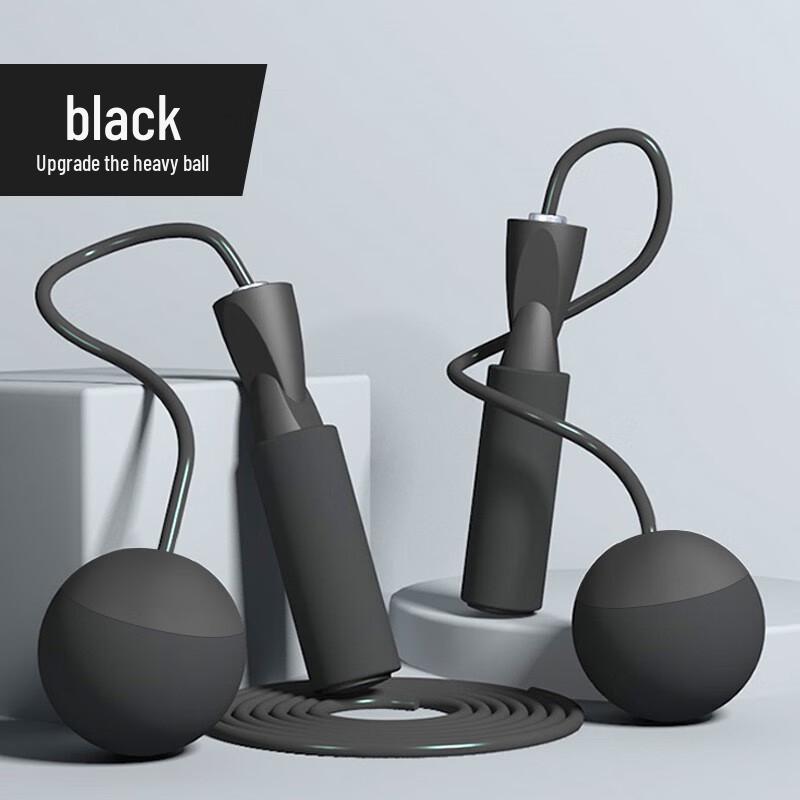 Bearing Weighted Steel Wire Jump Rope with EVA Ball