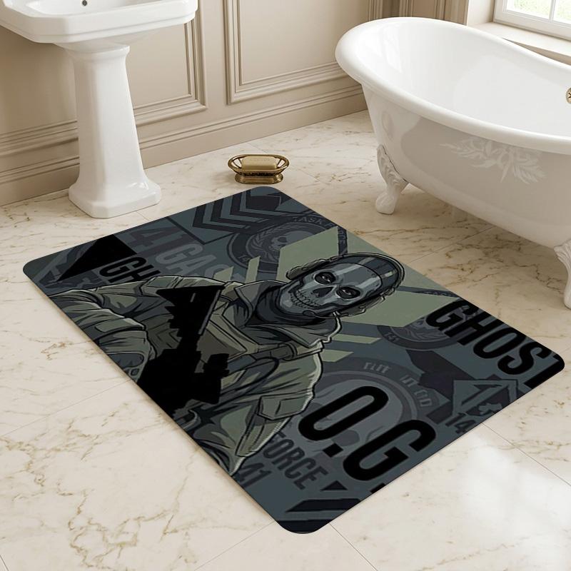 Ghost Force Living Room Nonslip Area Rug Soft Carpet For Bedroom Game Playroom Sofa Office Home Decor Doormat Christmas Gift C9291609