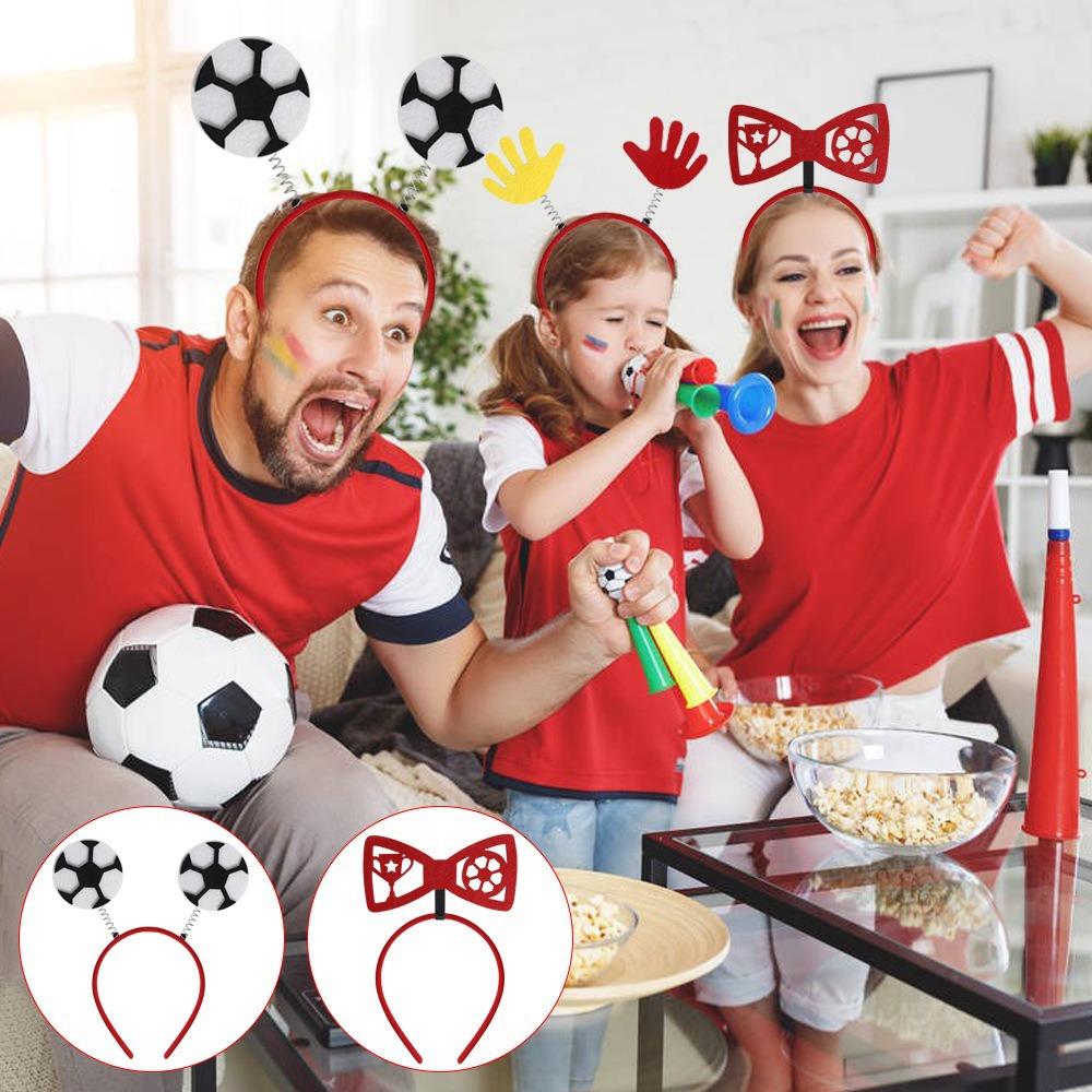 US Canada Mexico Football Decorations Headbands European Cup Party Photo Props World Fans Cheer Trophy