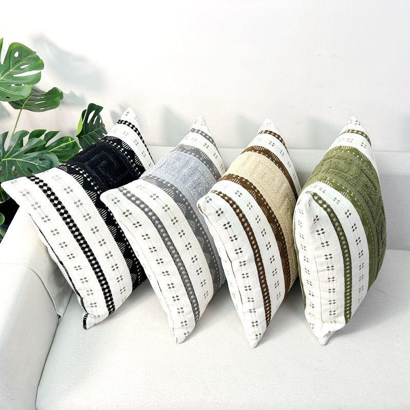 Sofa Pillow Case Without Core, Single-sided Chenille Pillow Case, Office Living Room, Bedroom, Bay Window, Bedside Pillow Case