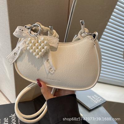 Exquisite Mini Super Fire Small Bag Women's 2025 New Summer Versatile Chain Messenger Bag Fashionable Portable Small Bag