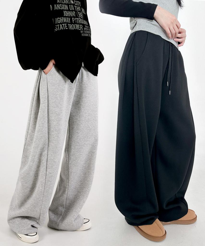 UMM Women'S Side Pintuck Wide Training Pants 4 Colors