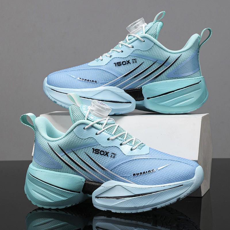 Kids Running Shoes Boys Lightweight Breathable Cushioned With Rotating Hook Fall Winter Use