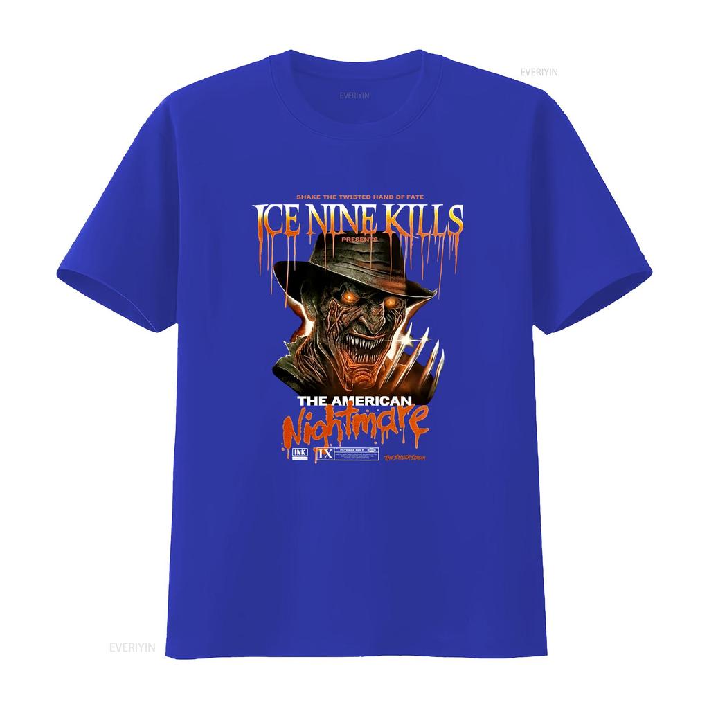 The American Nightmare Ice Nine Kills Rock Band 2023 T shirt Heavy cotton vintage Washed Casual Soft Stylish Breathable