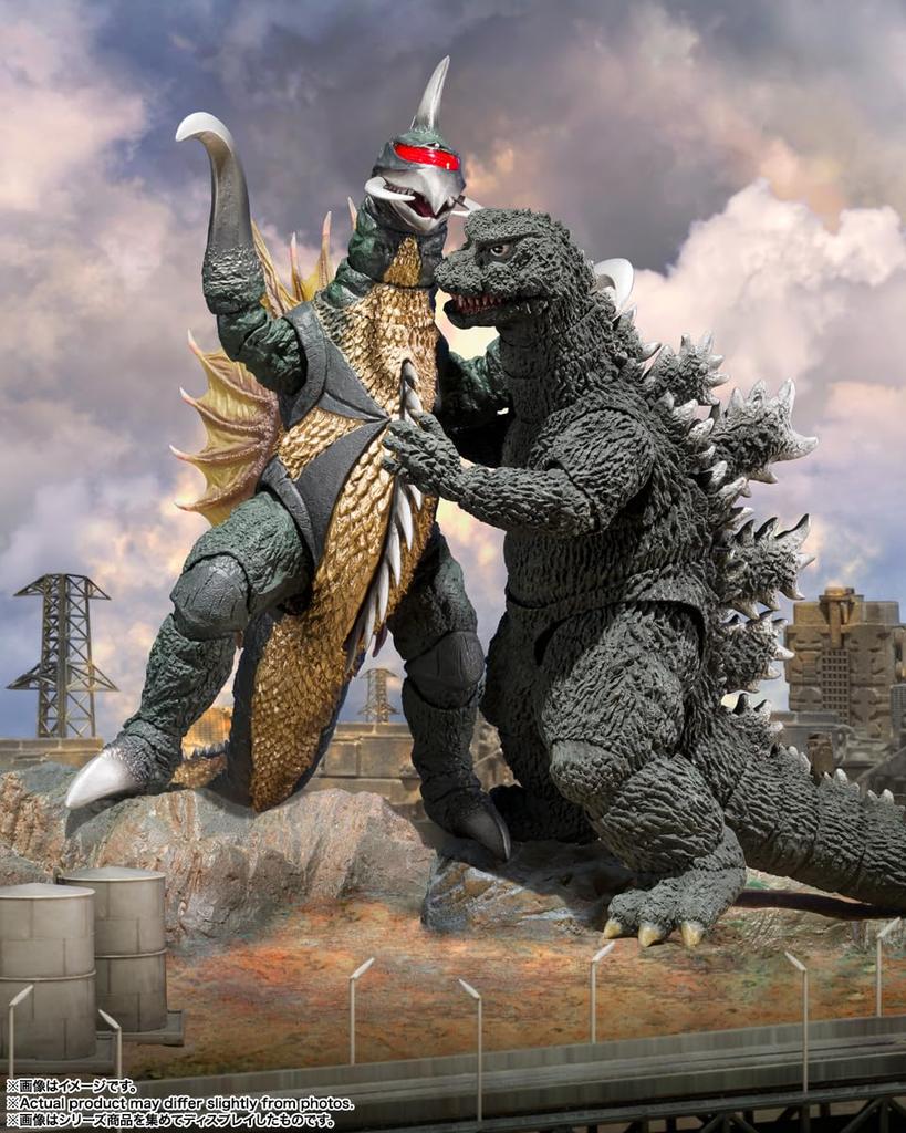 TAMASHII NATIONS S.H. MonsterArts "Earth Attack Order: Godzilla Vs. Gigan" Godzilla (1972) Approximately 160mm PVC Painted Movable Figure