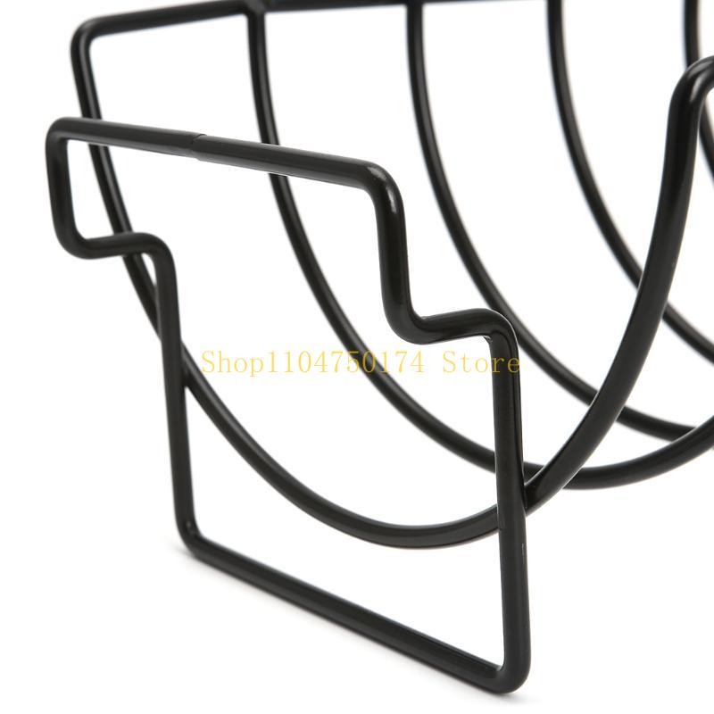 Non-Stick Metal Wire Stand BBQ Grill Steak Holder Roasting Rib Rack Kitchen Tool top sale