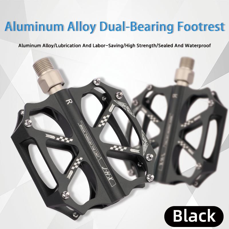 High Strength High Quality Anti Slip Durable Aluminum Alloy MTB Bicycle Sealed Bearing Double Bearing Pedals Double Bearing