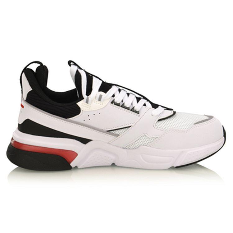 Li Ning 001 Classic Versatile Durable Balance Low-Top Dad Shoes Men sneaker Black White AGCP021-2