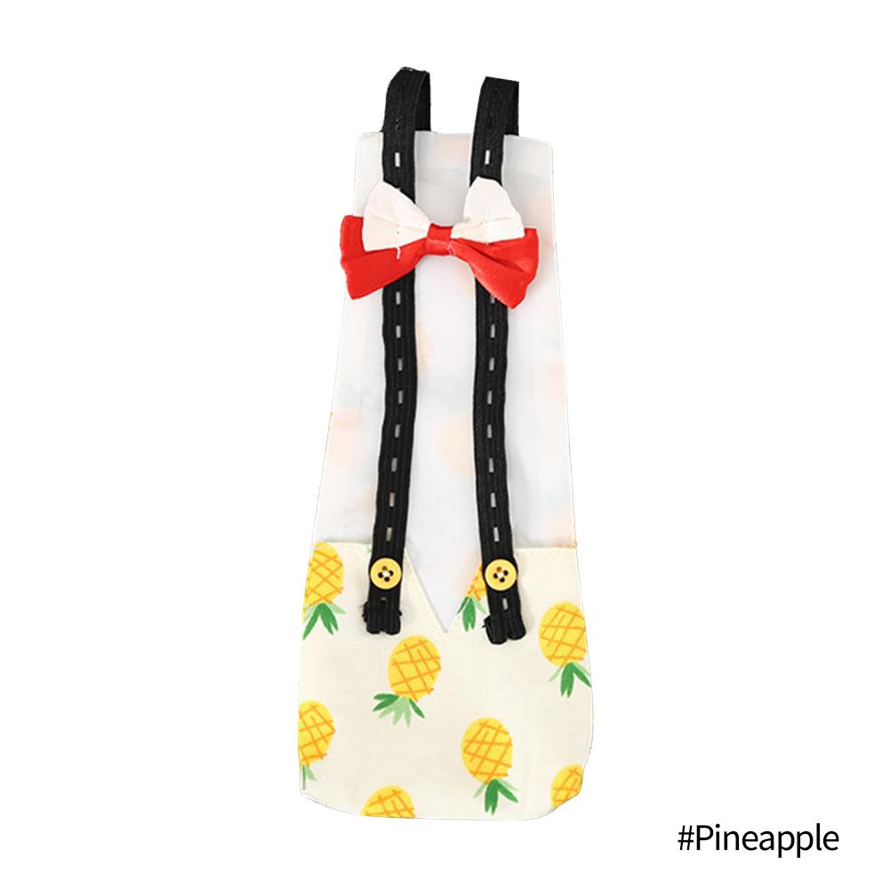 Farm Pet Diaper Goose Duck Chicken Poultry Duck Diaper Goose Diaper Lovely Adjustable Linkhole Fabric Bow Knot Goose Duck Diaper