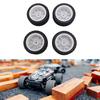 4PCS RC   Tires Fit for    01 XV02 70mm 1:10 Scale Plastic Nylon RC Car Wheel Hub Tire