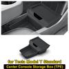 for Tesla Model Y Standard 2026 Accessories Center Console Storage Organizer Box Armrest Box Storage Tray Protection Mat