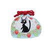 Marushin Bento Bag with Delivery Service Strawberry Wreath Perfect for and Elementary Perfect for Girls Gusset, Kiki's Design, Preschool,