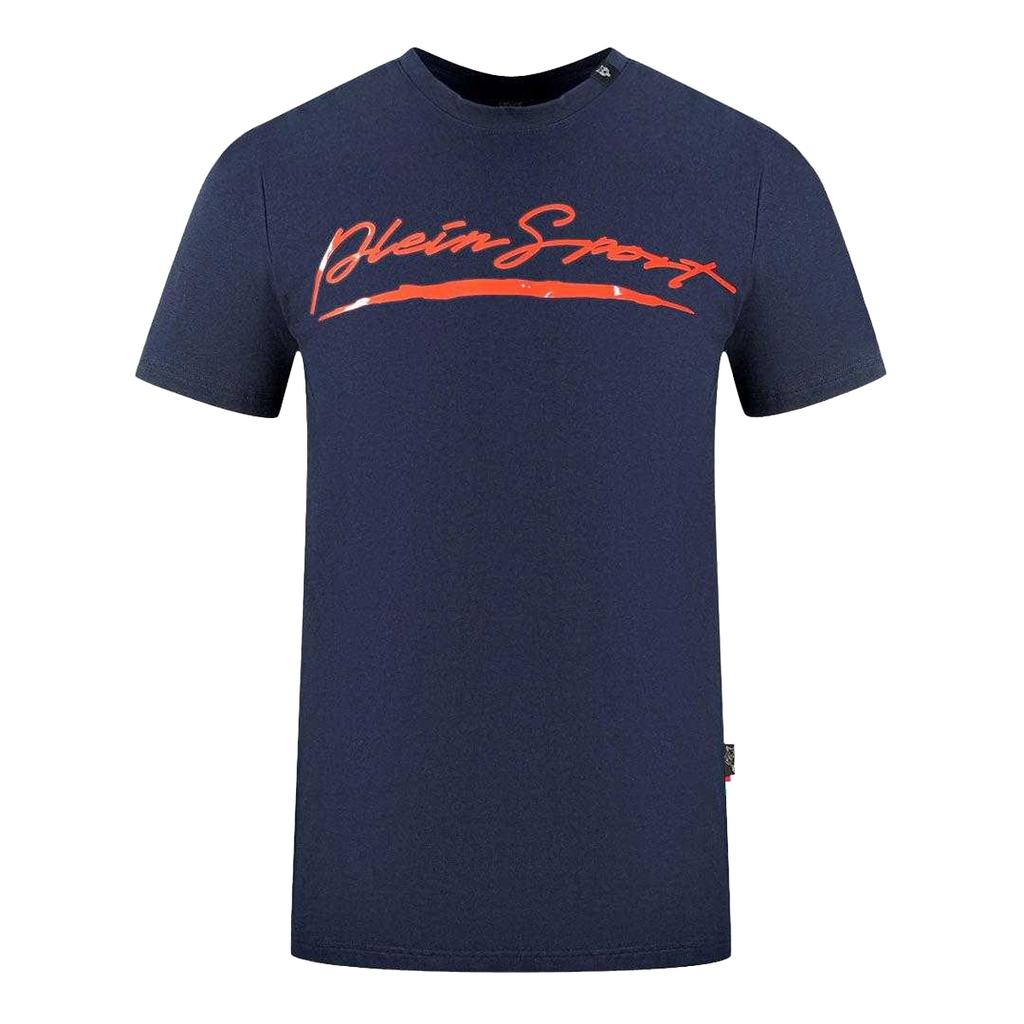 Plein Sport Mens Signature Branded T-Shirt