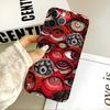 Vintage Evil Eyes Phone Case Black Silicone Soft Shell For IPhone 17 16 15 14 13 12 11 Air Pro Max Plus Hot Sale