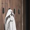 1 Set Retractable Hook with Screws Wall Mount Foldable Hook for Hanging Coats Towels Backpacks Bags Closet Entryway Bathroom Organization Hook