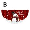 1Pcs Christmas Outdoor Polyester Fan-shaped Flag Christmas Decor for Home Cristmas Drop Ornament Xmas Gift New Year
