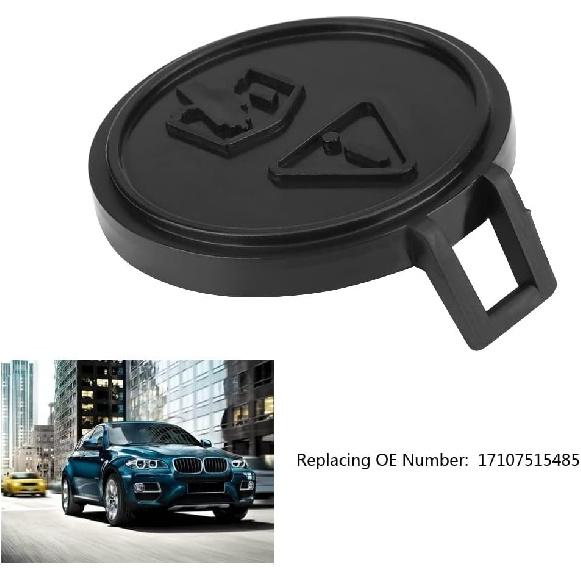 Qiilu 17107515485 Expansion, Radiator Coolant Reservoir Expansion Water Bottle for Mini