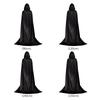 Cosplay Costumes Women Men Halloween Costume Cloak Long Hooded Devil Demon Dress Up Props for Children Adult for Halloween Party