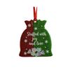 2D Acrylic Christmas Ornaments Hanging Ornaments Suitable For Christmas Tree Decoration