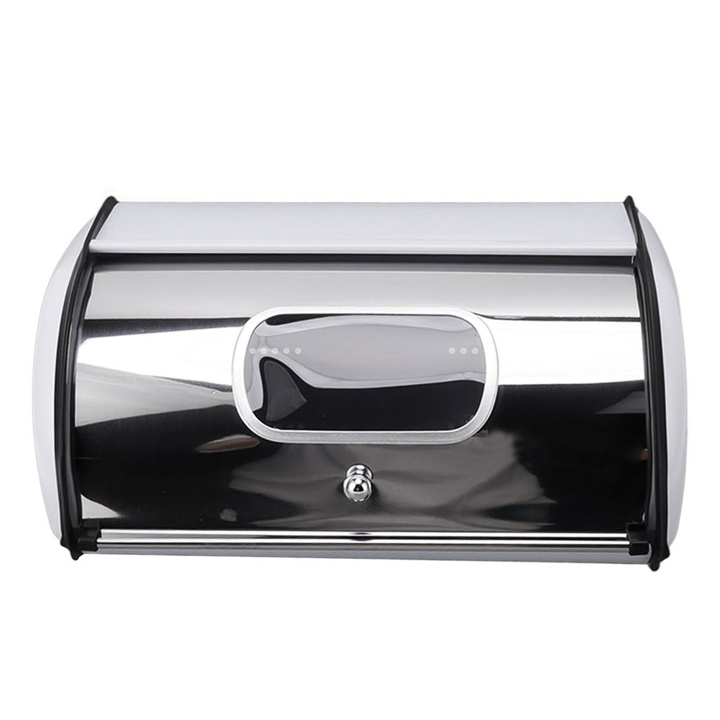 Bread Bin Bread Box Bread Holder Storage Container With Small Window for Kitchen Countertop