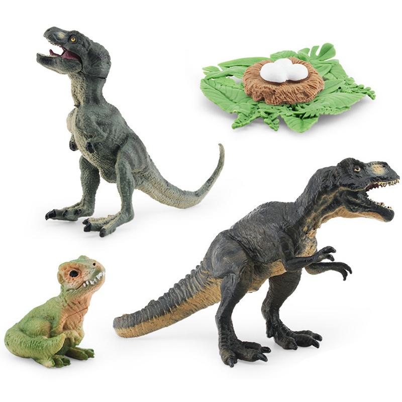 Simulation Jurassic Dinosaur Growth Cycle Model Puzzle Cognition Pterosaur Tyrannosaurus Growth Process Static Ornament