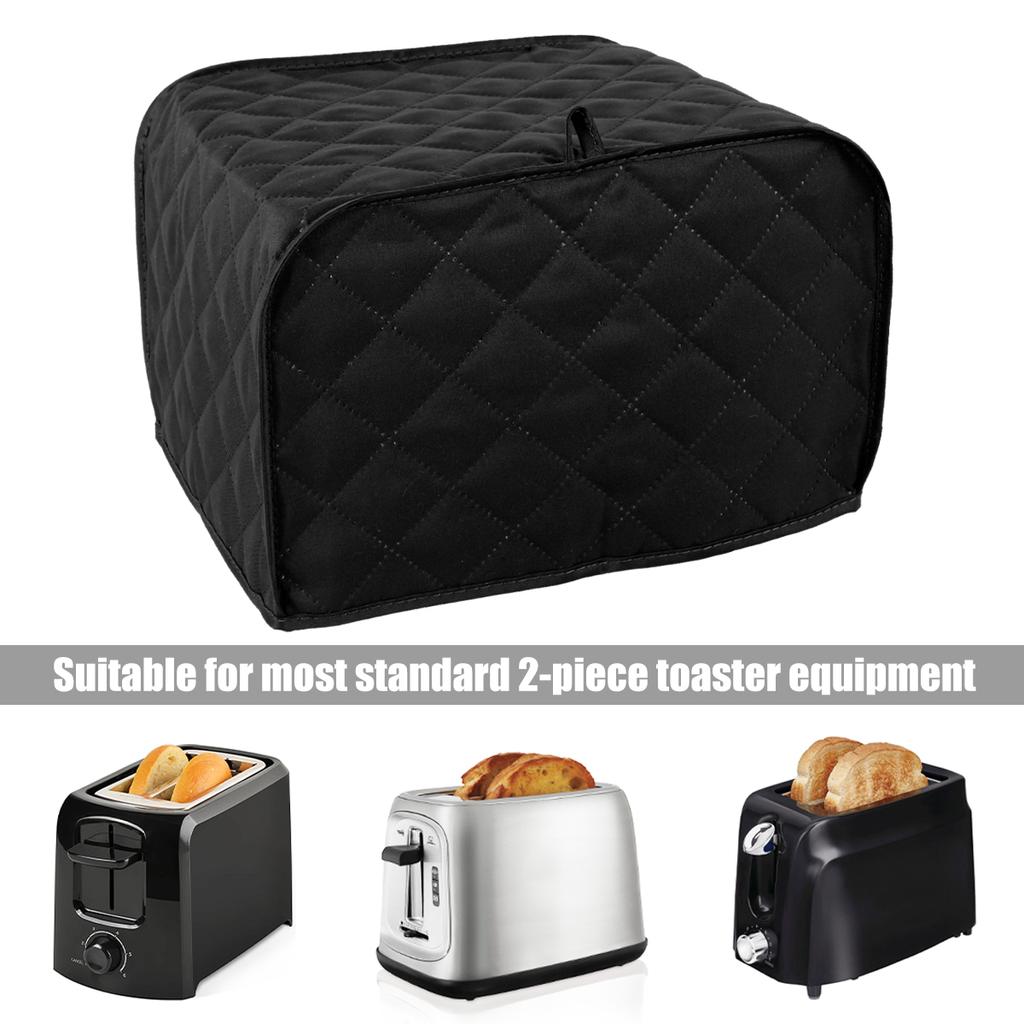 Toaster Cover Washable Bread Maker Protective Cover Dust-Proof Toaster Machine Cover 11.5x8x8 Inches for 2-Slice Toaster Kitchen