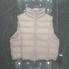 New ribs down vest women's thickened loose stand-up collar white duck down fashion vest tide