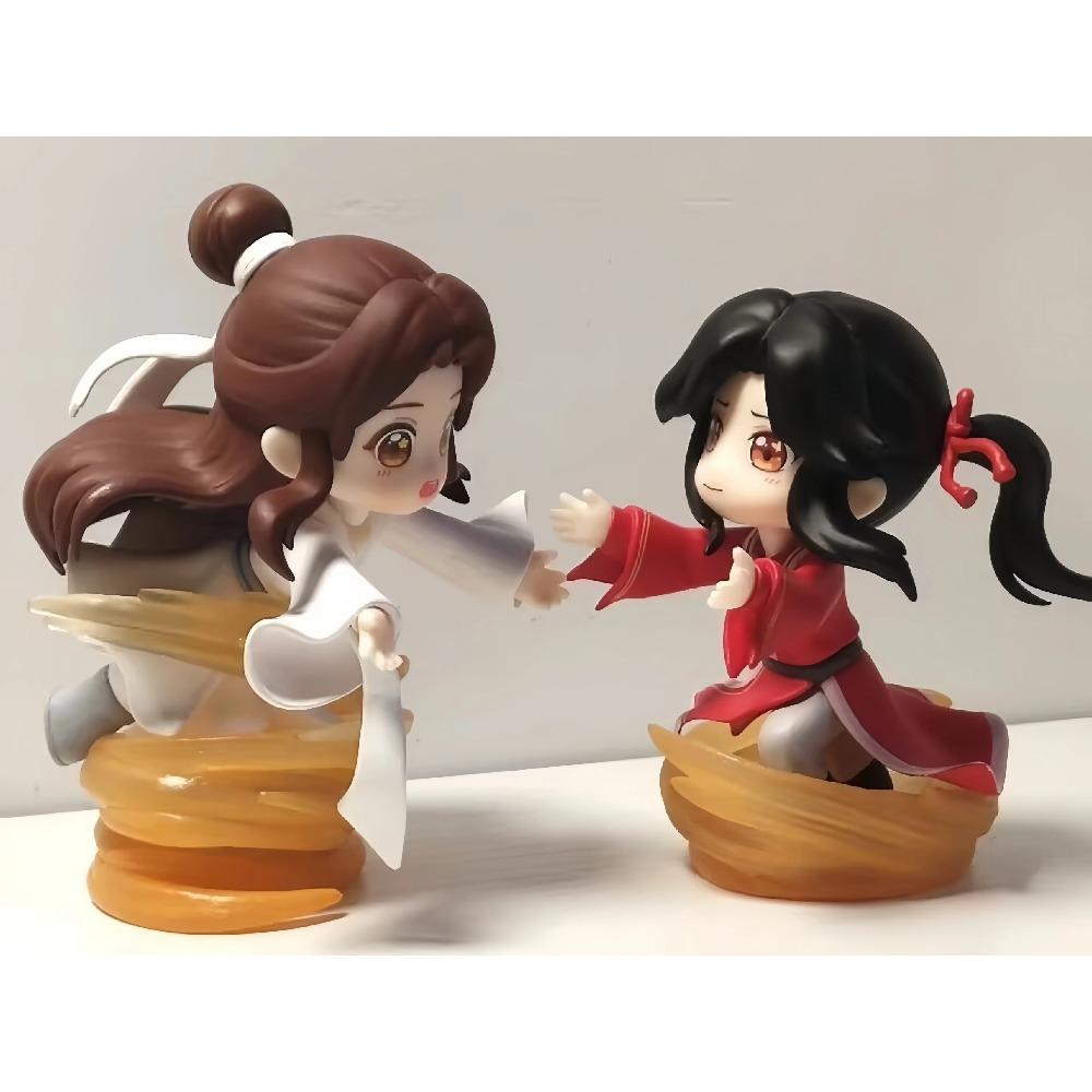 Genuine Heavenly Official Blessing Xie Lian Hua Chneg San Lang Lucky To Meet You Series Action Figures Desk Decoration Toys Gift