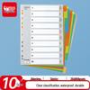 Comix A4 11-Hole Index Divider Tabs