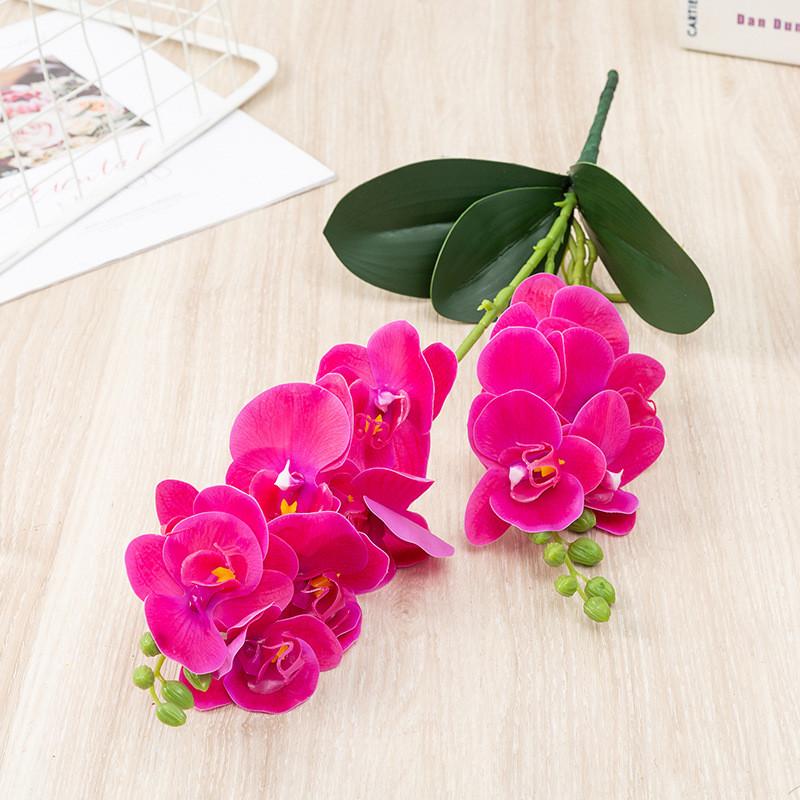 Phalaenopsis Simulation Artificial Flower Room Wedding Decoration Plants Green