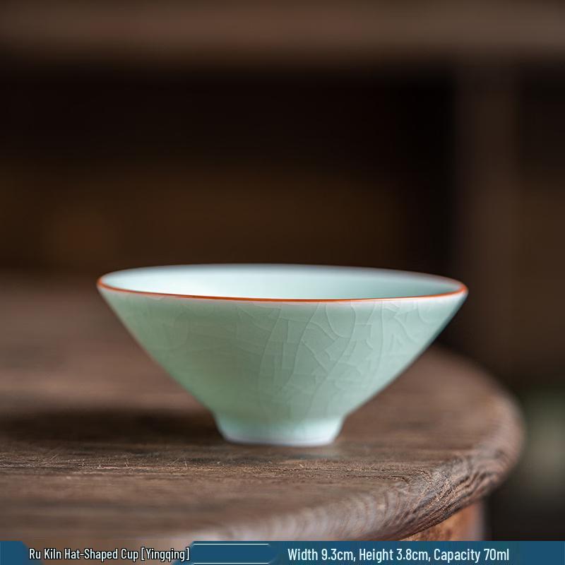 Chaxun Ru Kiln Ceramic Tea Cup