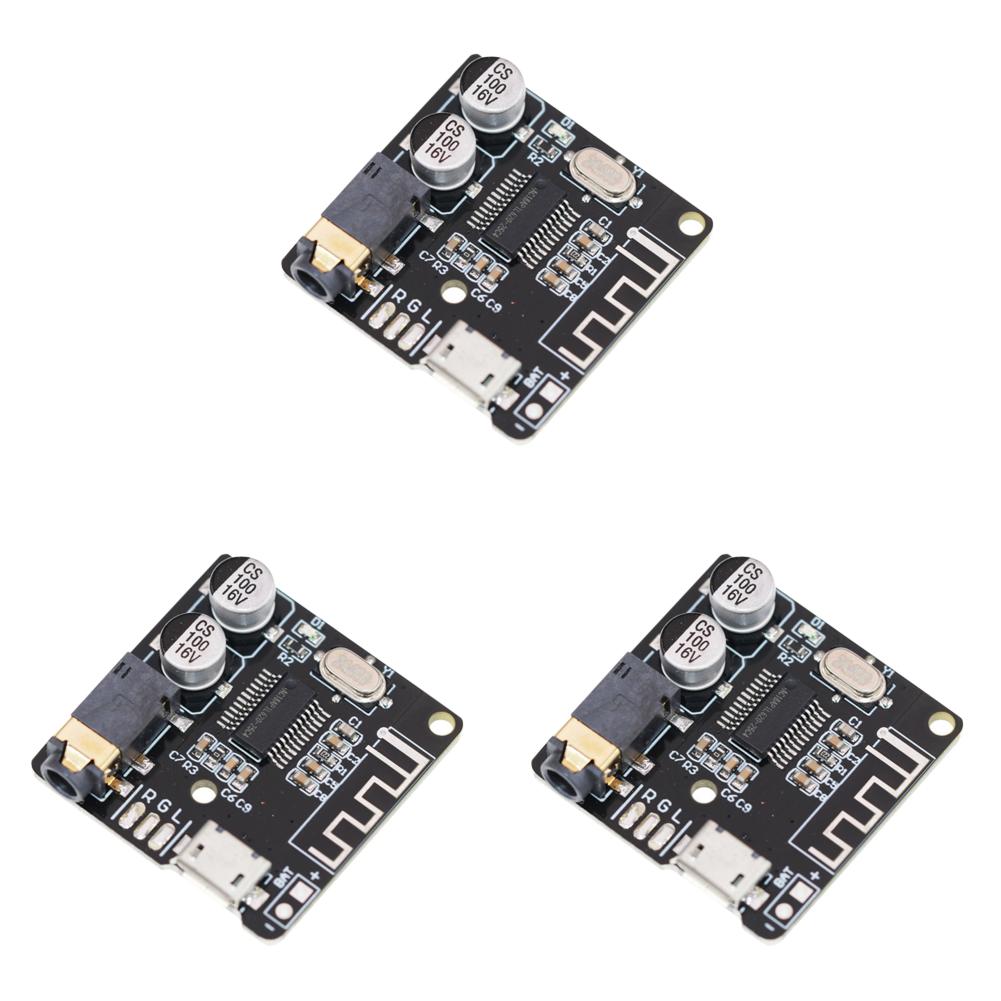 1-3PCS Bluetooth 5.0 MP3 Lossless Decoder Board DC3.7-5V Wireless Stereo Module Micro USB Dual Channel DIY Audio Receiver Boards