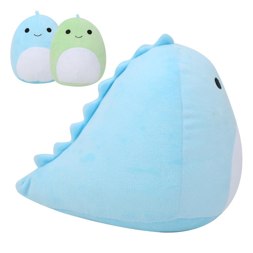 Dinosaur Pillow Stuffed Animal Plush Toy Cute Soft Fat Doll Children's Holiday Gift 20cm