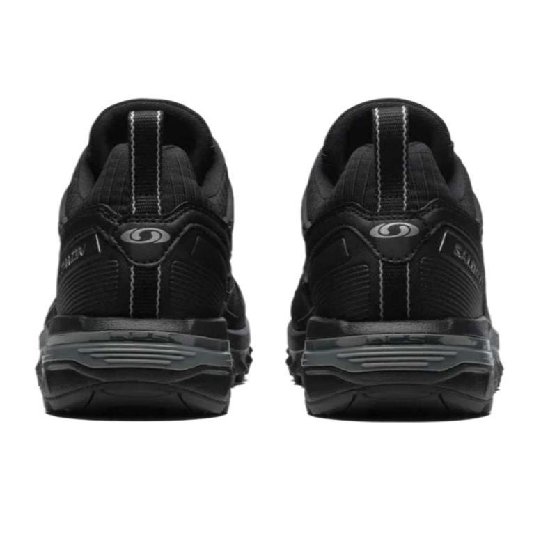 SALOMON ACS + Cushioning Coverage And Abrasion Resistant Low Top Running Shoes Unisex Black Sneakers 476766