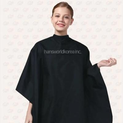 Dye Cape, Hair Salon Perm Cape, Black Salon Gown, Shoulder Cape, Gown