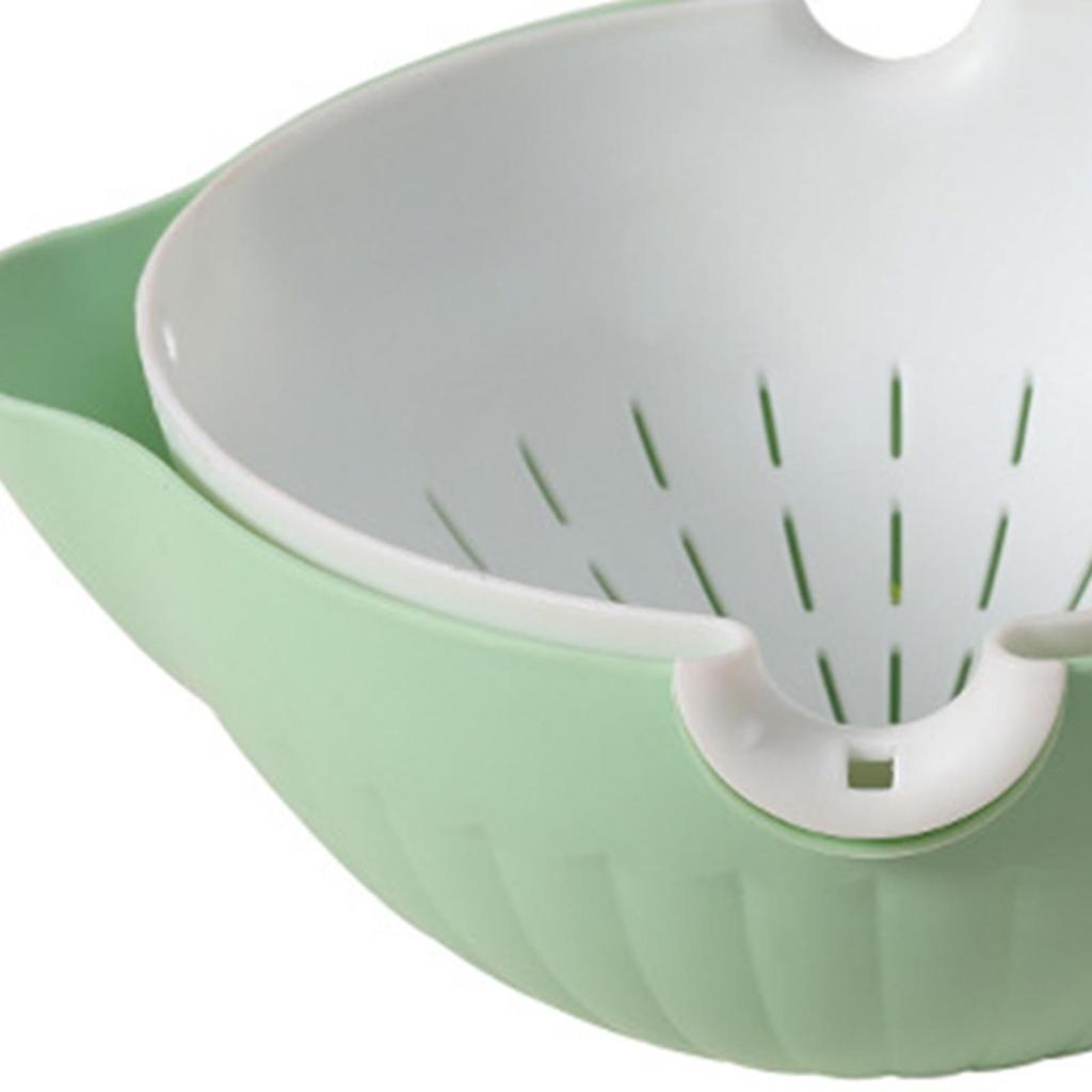 Layer Kitchen Colander Bowl for Efficient Food Straining and Cleaning
