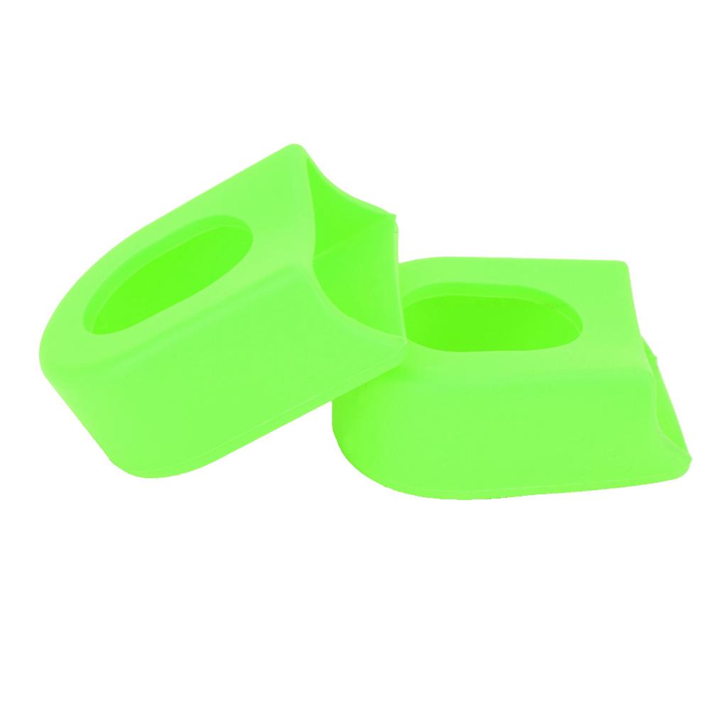 1 Pereche 2 buc Braț Manivelă Protecție Husă Moale Mâneci Ghete Accesoriu Bicicletă (Verde)