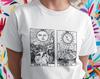 Sun and Moon Tarot T-Shirt: Esoteric Moonchild Design