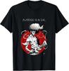 Afro Samurai Anime Japonský Bushido Válečník Streetwear Tričko