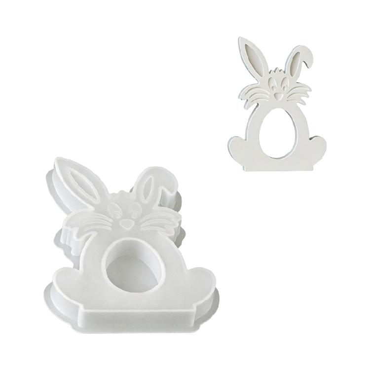 

Easters Silicone Mold Easters Bunnies Plasters Mould Rabbit Epoxy Casting Mold for Diys Aromatherapys Candle Ornament