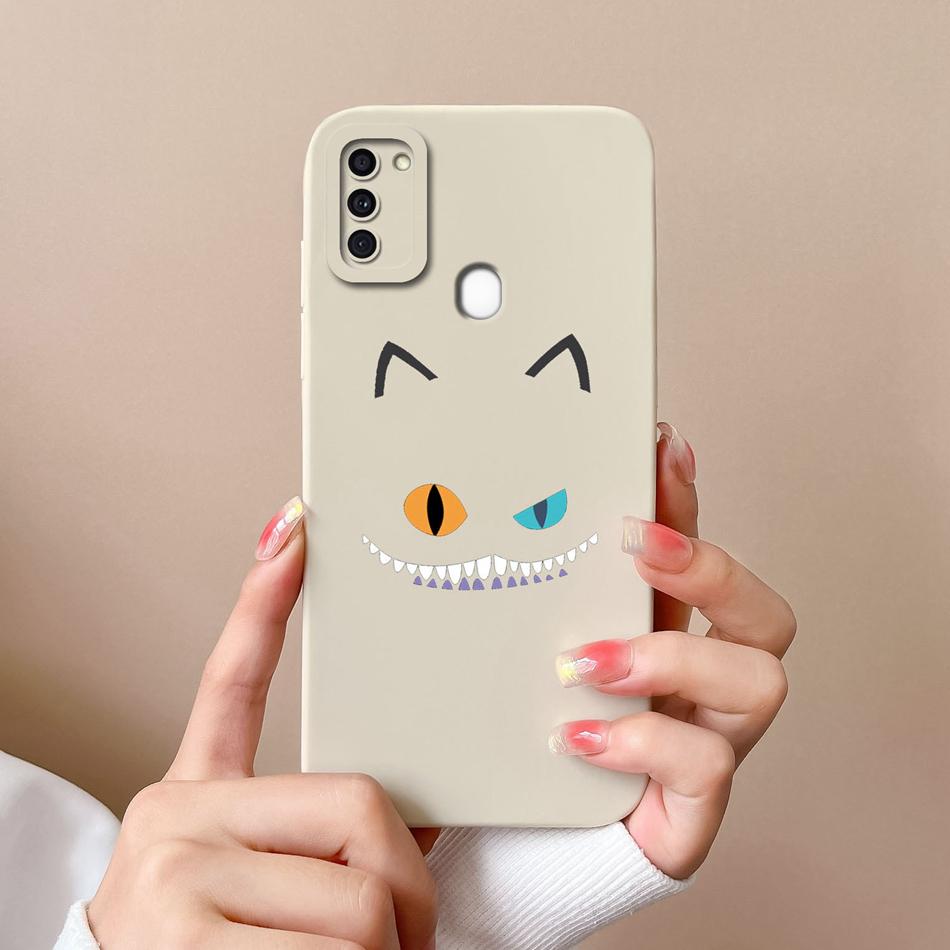For Samsung A11 Phone Case Cute Butterfly Soft Liquid Silicone Camera Protection Back Cover For Galaxy A 11 Funda Capa Protector