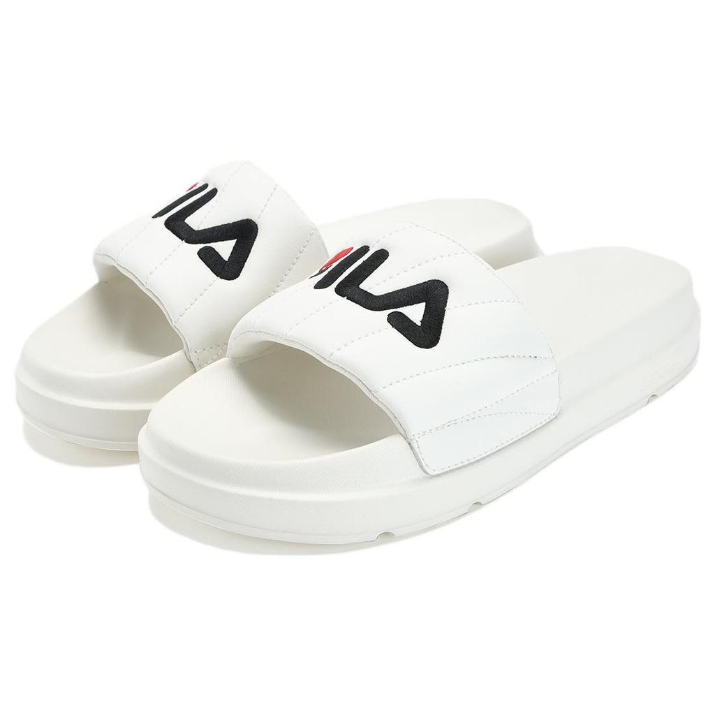 (WMNS) FILA Drifter Bold Slides 'White Black' Women's F12W322501FGD