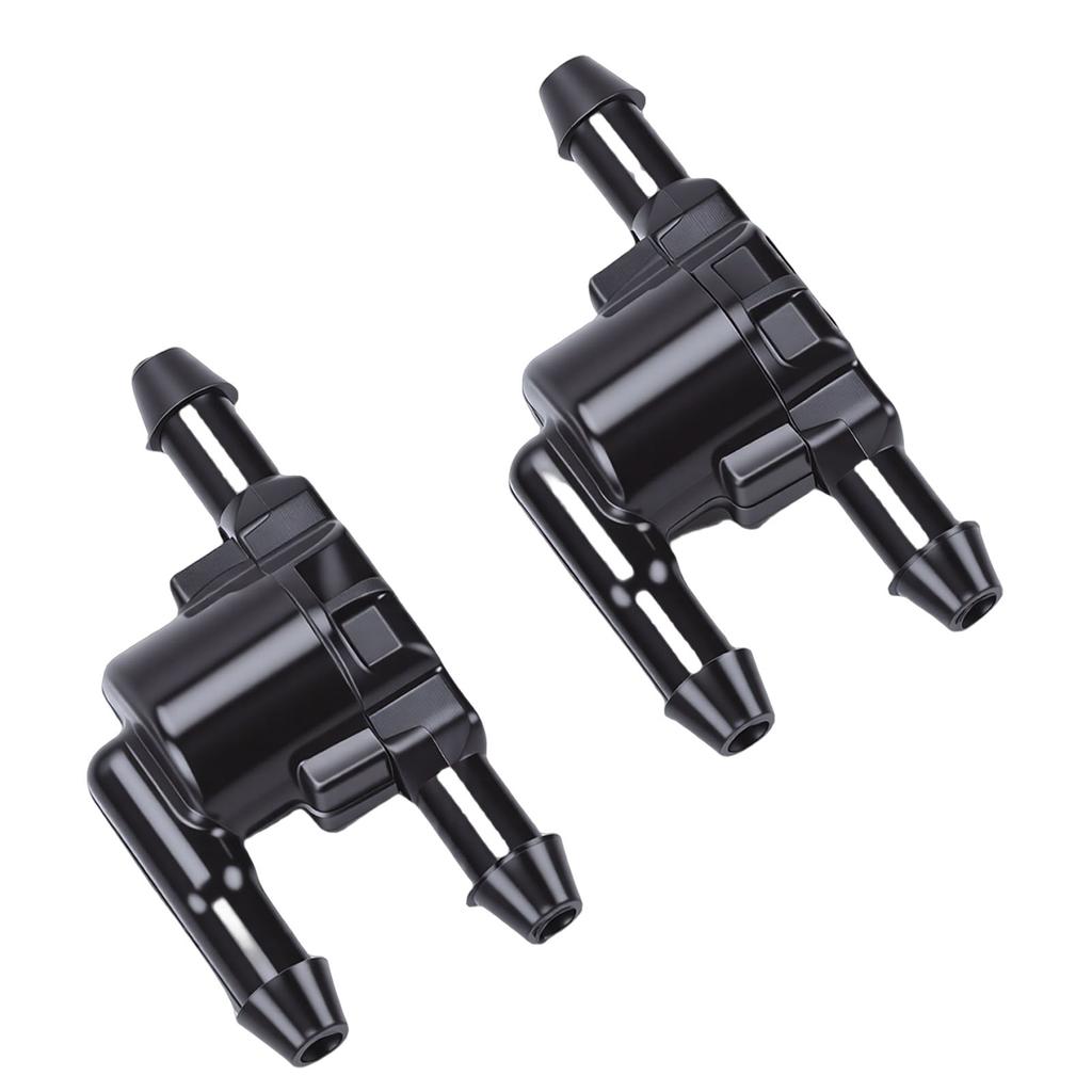 2 PCS Car Windshield Wiper Check Valve 8532128020 Replacement for ES300h 2013 2016 3 Port Windshield Washer Nozzle