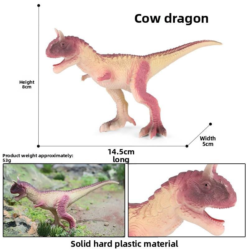 Velociraptor Model Dinosaur With Plastic Construction For Kids Learning Play And