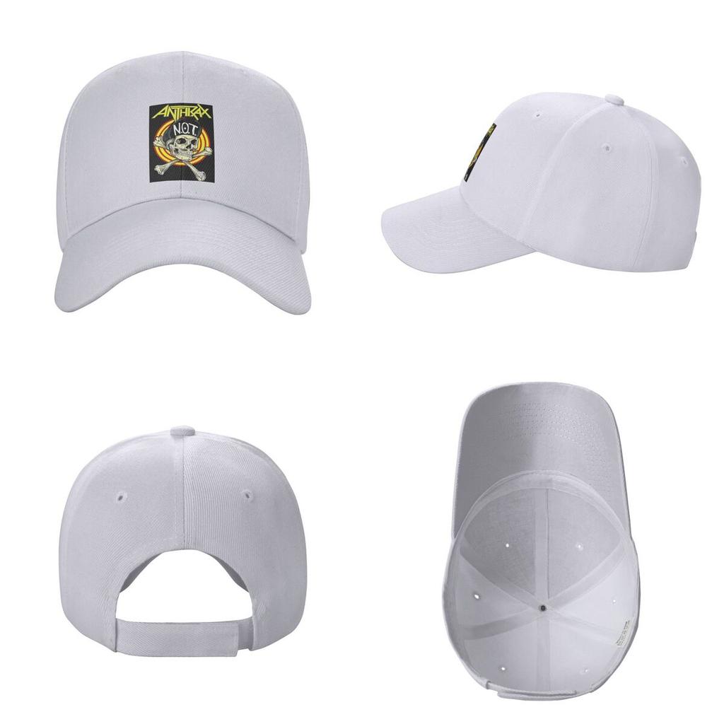 Anthrax Music Band Logo Baseball Caps Snapback Men Women Hats Adjustable Cap Sports Baseball Hat Casquette